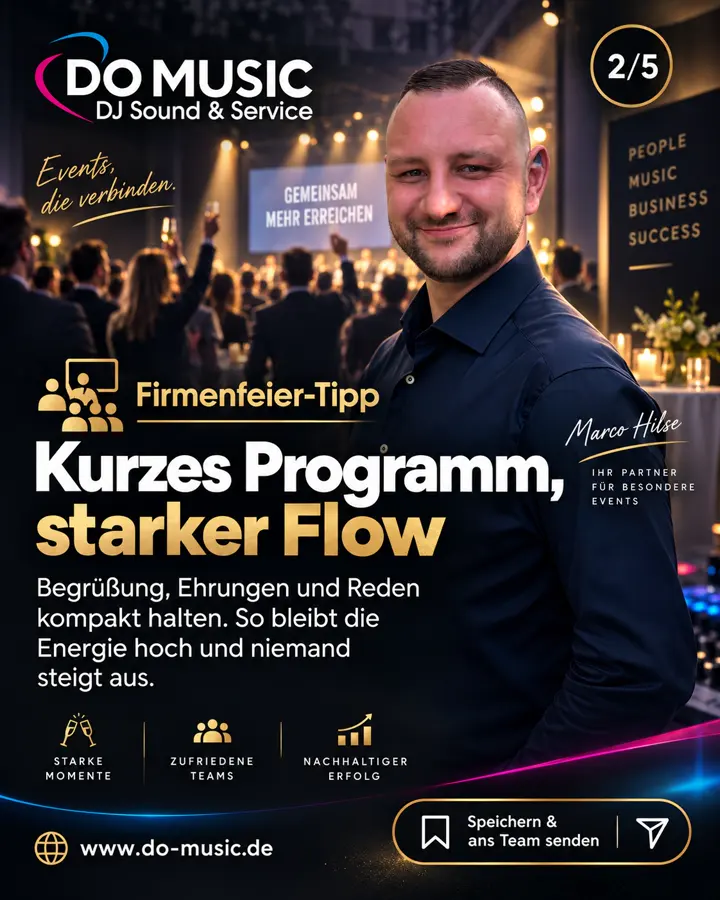 Firmenfeier Tipp 2